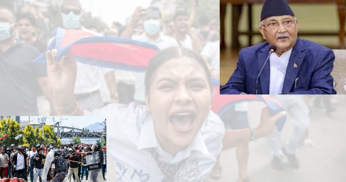 Nepal protest