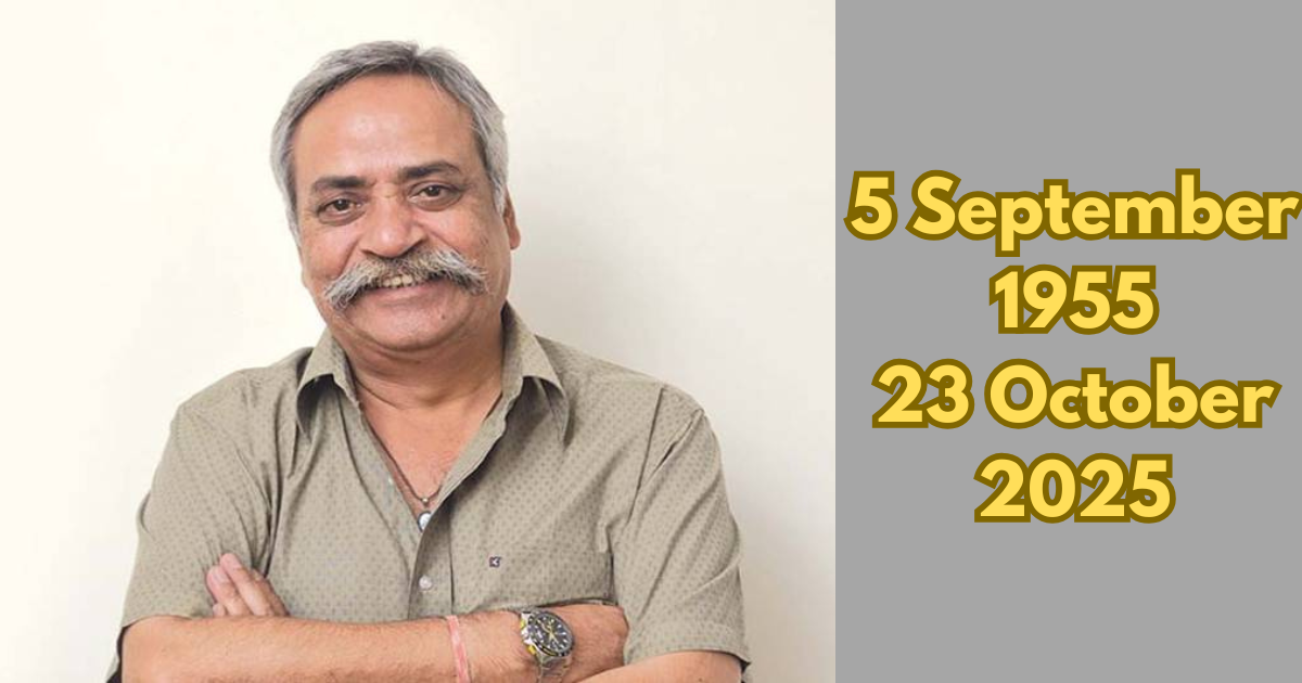 Piyush Pandey casual image with birth date, Indian advertising icon timeline