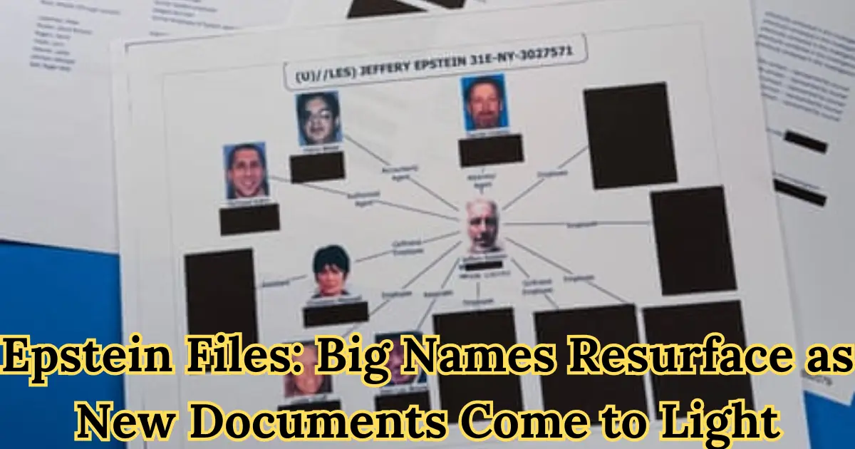 Epstein Files: Big Names Resurface as New Documents Come to Light